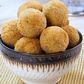 Cheesy yam balls