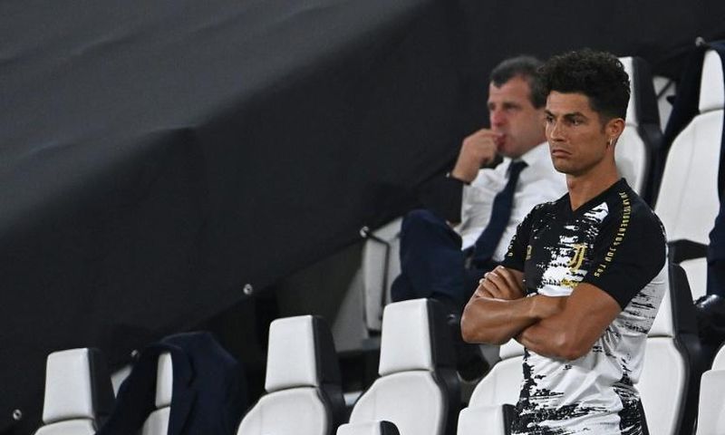 Cristiano Ronaldo looks on as Juventus fell to their second consecutive defeat.