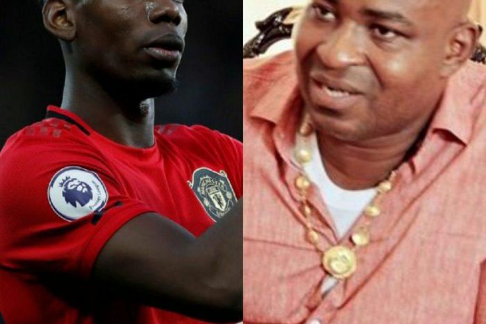 Chairman Wontumi and Paul Pogba