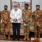 Rawlings with Malian military