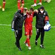 Germany midfielder Joshua Kimmich will be sidelined until at least January after the Bayern Munich star underwent knee surgery on Sunday