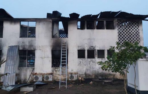 EC office burnt