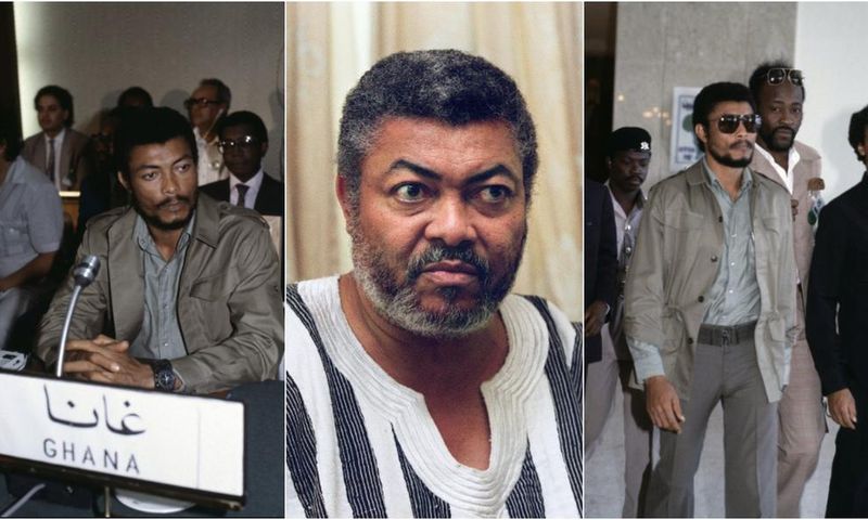 The former president Jerry Rawlings died at the Korle Bu Hospital in Accra