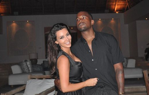 Kanye West and wife, Kim Kardashian [Instagram/KimKardashian]