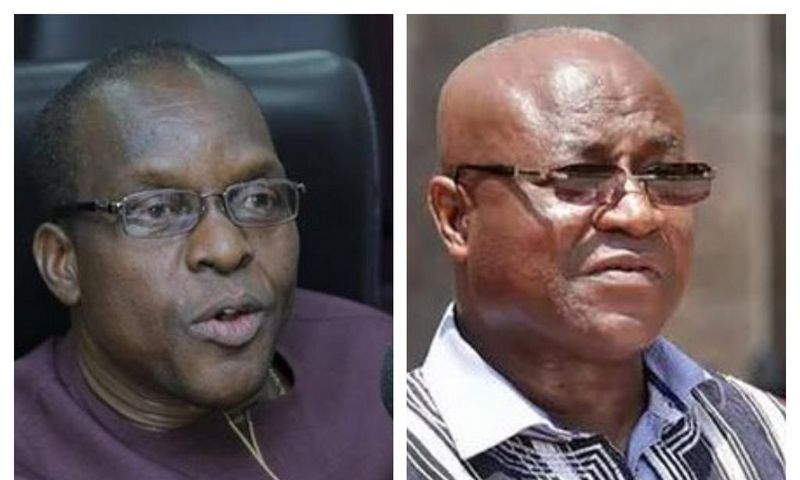 Alban Bagbin and Osei Kyei Mensa-Bonsu
