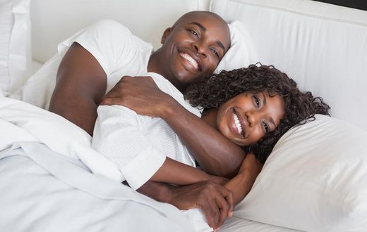 Happy couple