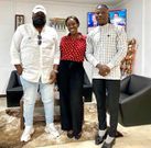 Stonebwoy, wife and Angel Town