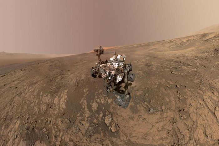 The discovery of water on Mars sparked a resurgence of interest in the Red Planet and space missions, like NASA's Curiosity rover, pictured