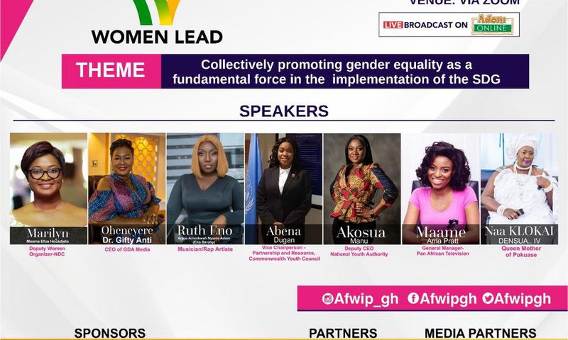 Eno Barony joins Oheneyere Gifti Anti, Ama Pratt, others to launch ‘Women Lead’ by AFWIP