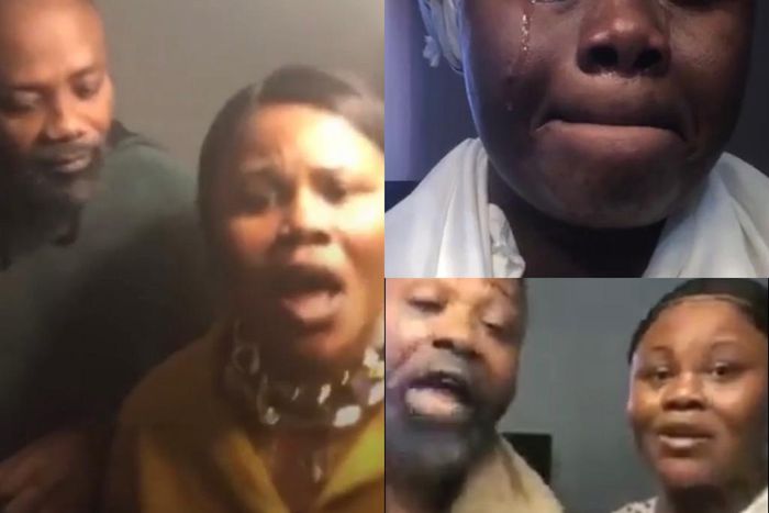 Anita Afriyie breaks down in tears after fight with father, reunite