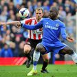 Demba Ba played for Chelsea, Newcastle and West Ham in English football