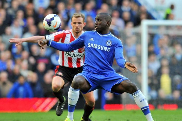 Demba Ba played for Chelsea, Newcastle and West Ham in English football
