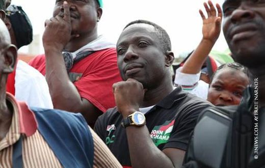 Mr Beautiful at NDC rally in 2016