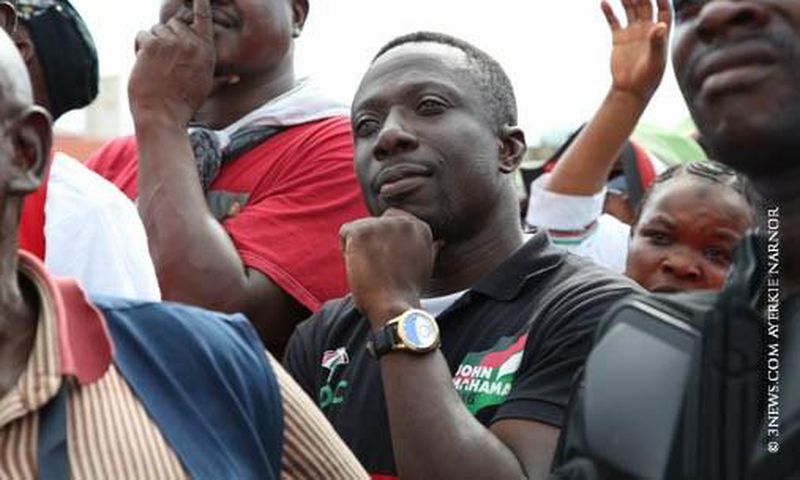 Mr Beautiful at NDC rally in 2016