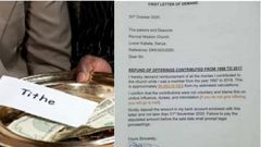 Christian man threatens church with legal action over offerings given from 1998 to 2017
