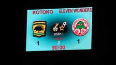 GPL: Asante Kotoko held to 1-1 draw by Eleven Wonders