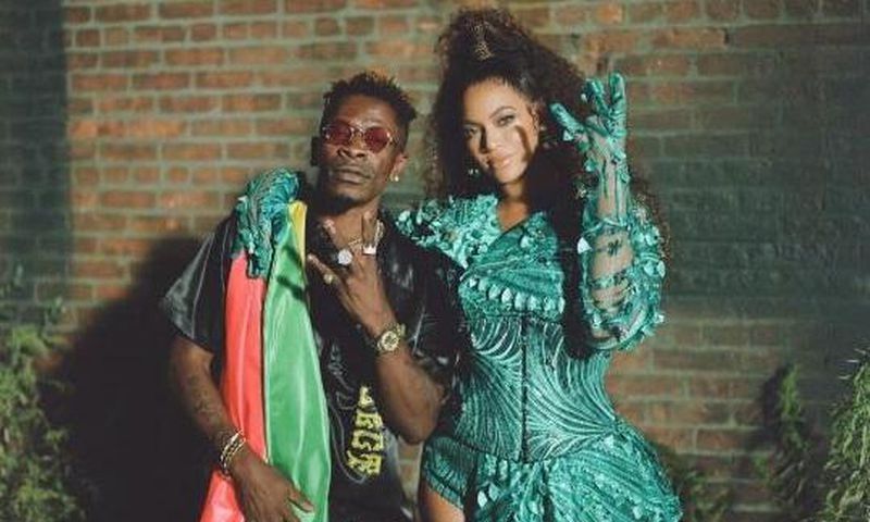 Shatta Wale with Beyoncé