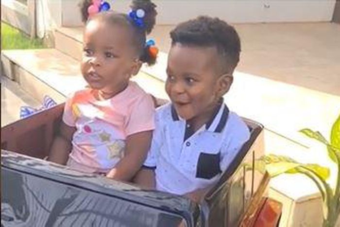 John Dumelo Jnr and Baby Maxin