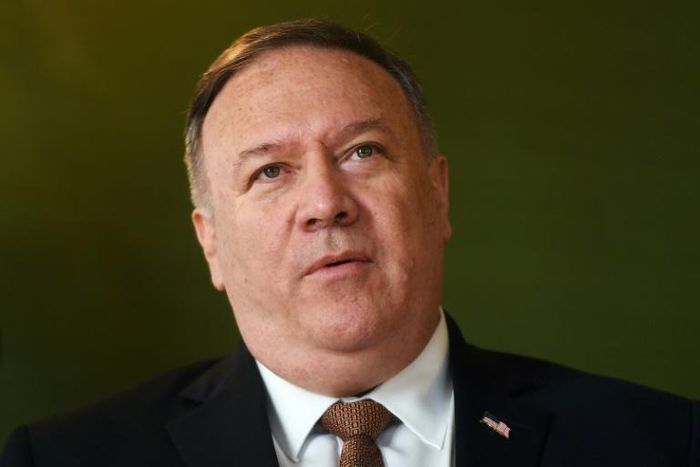 After a stop in the UK, US Secretary of State Mike Pompeo is due to arrive in Denmark