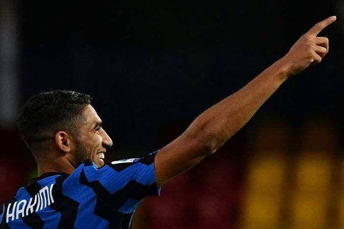Inter Milan defender Achraf Hakimi has tested negative for coronavirus