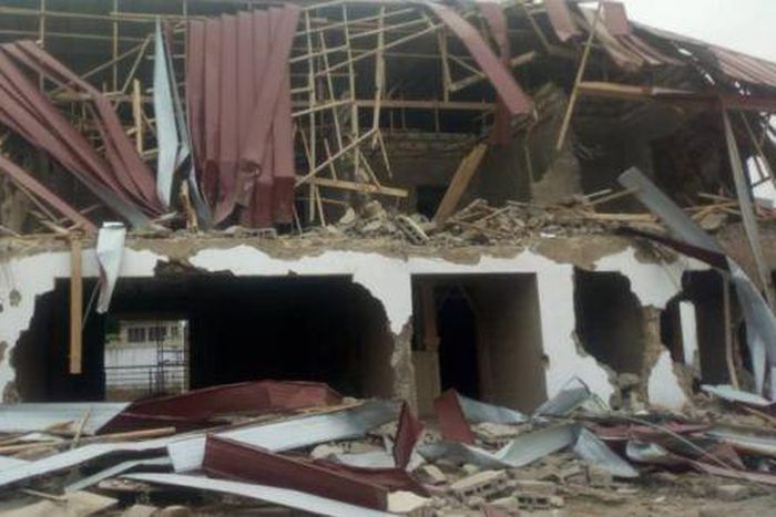 Akyem Batabi church collapse