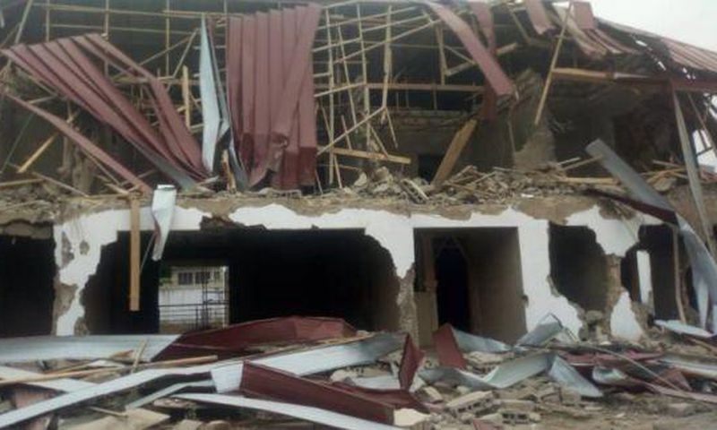 Akyem Batabi church collapse