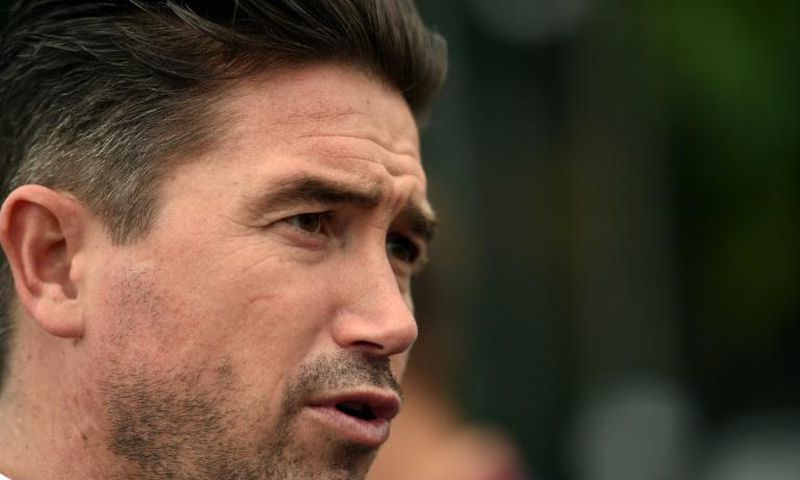 Harry Kewell was named Oldham manager on Saturday