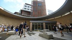 A 2018 view of the new building of the American Institute in Taiwan, which serves US interests on the island despite the lack of formal diplomatic relations