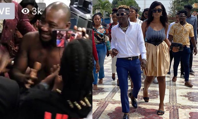 Trotro driver quits journey, offloads passengers just to have time to meet Shatta Wale