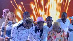 Shatta Wale all white birthday bash