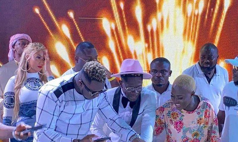 Shatta Wale all white birthday bash