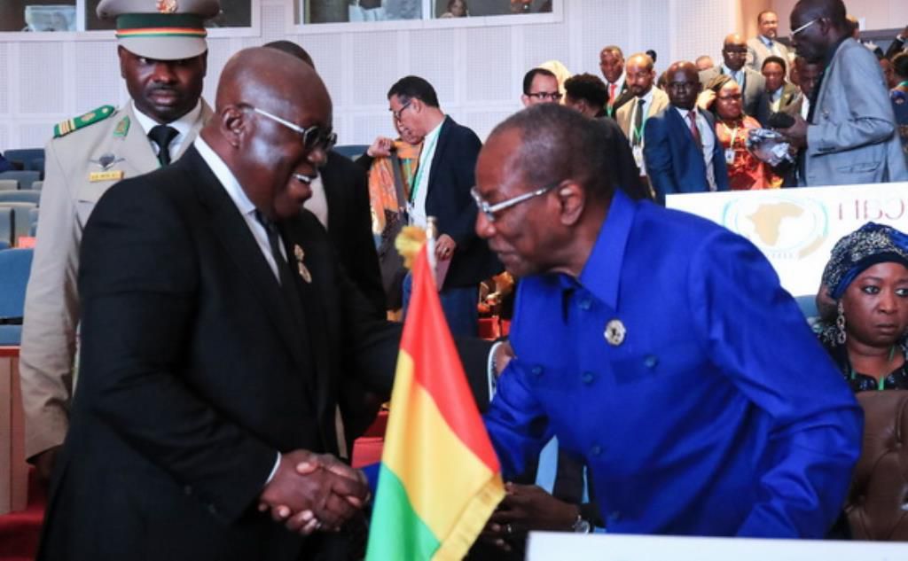 Akufo-Addo congratulates Guinea President Alpha Conde on his re-election