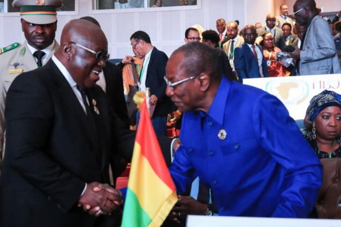 Akufo-Addo congratulates Guinea President Alpha Conde on his re-election