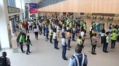 Simulation exercise at Kotoka International Airport