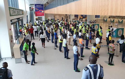 Simulation exercise at Kotoka International Airport