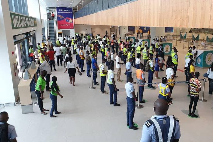 Simulation exercise at Kotoka International Airport