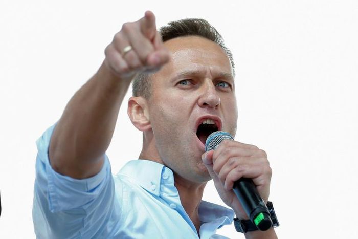 Navalny fell ill after boarding a plane in Siberia last month and was hospitalised there before being flown to Berlin