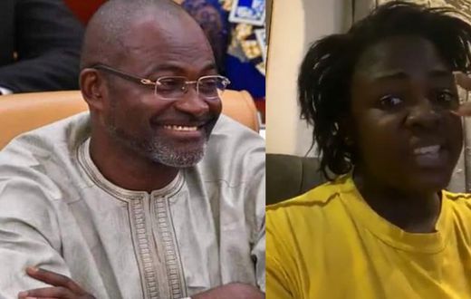 Kennedy Agyapong and Tracey Boakye