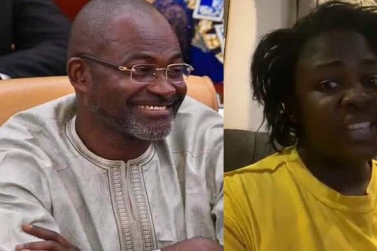 Kennedy Agyapong and Tracey Boakye