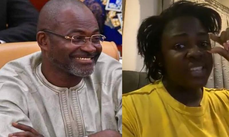 Kennedy Agyapong and Tracey Boakye