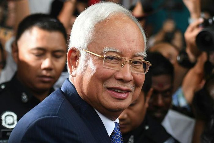Najib and his inner circle are accused of plundering sovereign wealth fund 1MDB