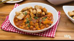 Potato chickpea stew