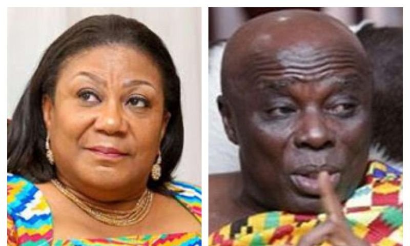 Rebecca Akufo-Addo and Okyehene