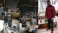 fire razes down Koo Fori's home