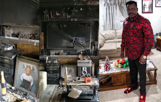 fire razes down Koo Fori's home