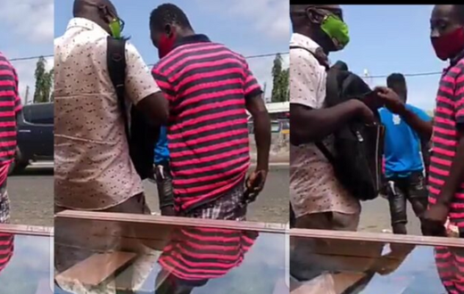 Video shows Circle thief selling ‘key soap’ to unsuspecting man as phone (video)