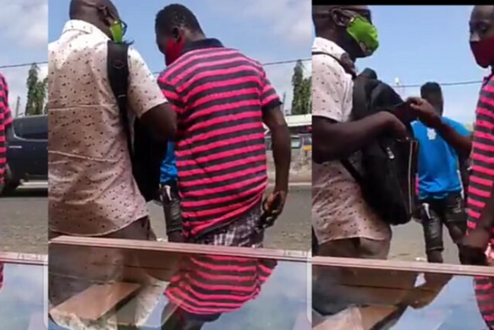Video shows Circle thief selling ‘key soap’ to unsuspecting man as phone (video)