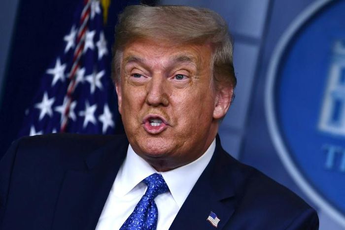 'Person. Woman. Man Camera. TV,' the US president recited as he revealed details of a cognitive test he claimed to have 'aced'