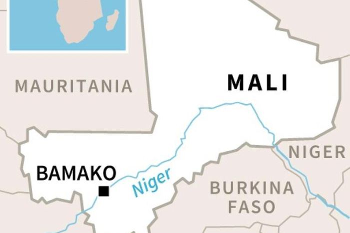 Map of Mali.