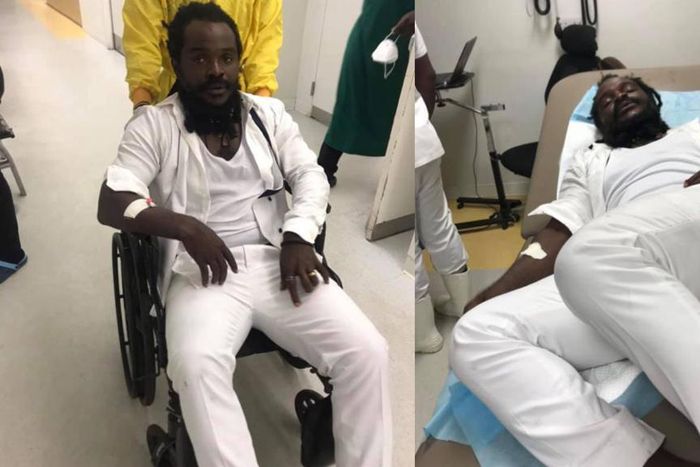 Ras Kuuku dislocates arm